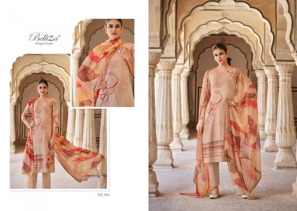 Belliza Meraki New Styles Cotton Designer Dress Material Collection